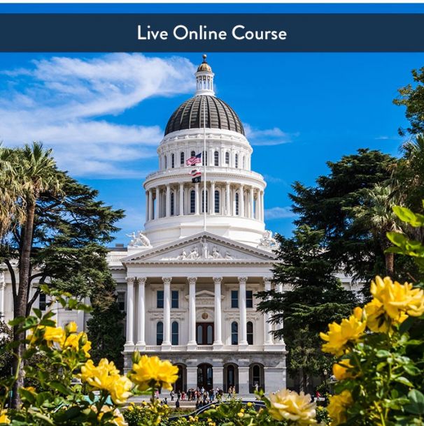 California Law & Ethics - Live Online Interactive (6 CE)