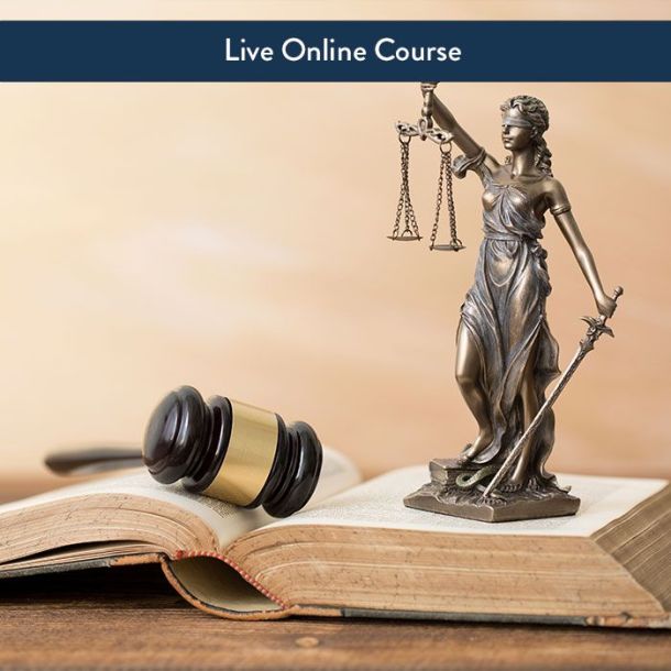 Legal and Ethical Issues for California Pre-Licensed Associates - Live Online Interactive (3 CE)